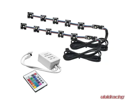 Oracle Lighting ColorSHIFT RGB+W Headlight Halo Upgrade Kit w/ Simple Controller Infiniti Q50 2014-2023 - 1404-504