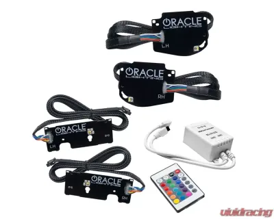 Oracle Lighting ColorSHIFT RGBW+A Headlight DRL Upgrade Kit w/ Simple Controller Chevrolet Camaro SS|RS 2019-2024 - 1419-504