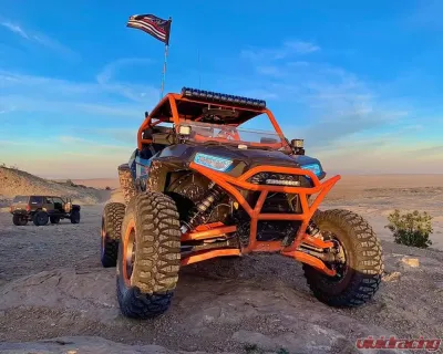 Oracle Lighting Dynamic ColorSHIFT RGB+A Surface Mount Headlight Halo Kit Polaris RZR 900|1000 Turbo 2014-2023 - 1439-332