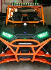 Oracle Lighting Dynamic ColorSHIFT RGB+A Surface Mount Headlight Halo Kit Polaris RZR 900|1000 Turbo 2014-2023                                     - 1439-332 - Image 10