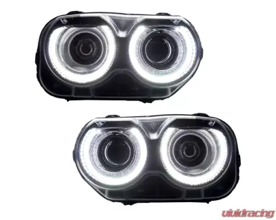 Oracle Lighting Halo Lights Standard Mount White Color Dodge Challenger 2015-2023 - 2268-001