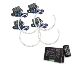 Oracle Lighting ColorSHIFT Halo Lights Standard Mount w/ 2.0 Controller Dodge Challenger 2015-2023