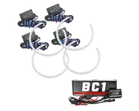 Oracle Lighting ColorSHIFT Halo Lights Standard Mount w/ BC1 Controller Dodge Challenger 2015-2023