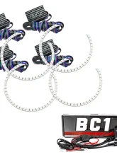 Oracle Lighting ColorSHIFT Halo Lights Standard Mount w/ BC1 Controller Dodge Challenger 2015-2023                                     - 2268-335 - Image 20