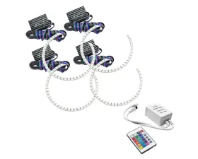 Oracle Lighting ColorSHIFT Halo Lights Standard Mount w/ Simple Controller Dodge Challenger 2015-2023