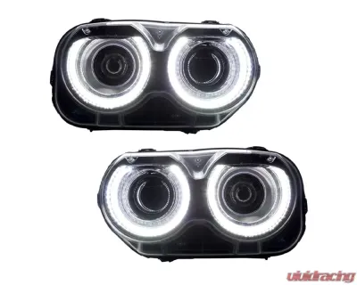 Oracle Lighting ColorSHIFT Halo Lights Standard Mount w/ RF Controller Dodge Challenger 2015-2023 - 2268-330
