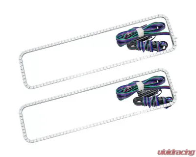 Oracle Lighting ColorSHIFT LED Headlight Halo Kit w/ No Controller GMC Sierra 1988-1998 - 2275-334