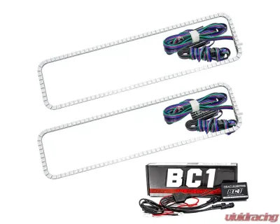Oracle Lighting ColorSHIFT LED Headlight Halo Kit w/ BC1 Controller GMC Sierra 1988-1998 - 2275-335