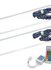 Oracle Lighting ColorSHIFT LED Headlight Halo Kit w/ Simple Controller GMC Sierra 1988-1998                                     - 2275-504 - Image 3