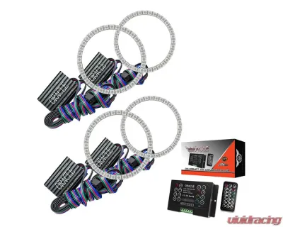 Oracle Lighting ColorSHIFT LED Dual Headlight Halo Kit w/ 2.0 Controller Nissan 370 Z 2009-2021 - 2380-333