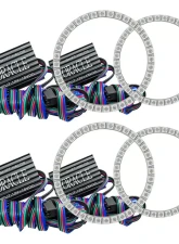 Oracle Lighting ColorSHIFT LED Dual Headlight Halo Kit w/o Controller Nissan 370 Z 2009-2021                                     - 2380-334 - Image 10