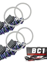 Oracle Lighting ColorSHIFT LED Dual Headlight Halo Kit w/ BC1 Controller Nissan 370 Z 2009-2021                                     - 2380-335 - Image 10