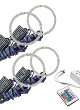 Oracle Lighting ColorSHIFT LED Dual Headlight Halo Kit w/ Simple Controller Nissan 370 Z 2009-2021                                     - 2380-504 - Image 10