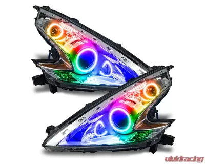 Oracle Lighting ColorSHIFT LED Dual Headlight Halo Kit w/ Simple Controller Nissan 370 Z 2009-2021 - 2380-504