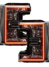 Oracle Lighting Dynamic ColorSHIFT Headlight DRL Non-LED Ford F-Series Super Duty 2017-2019                                     - 2522-332 - Image 11
