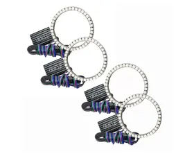 Oracle Lighting Surface Mount LED Headlight Halo Kit ColorSHIFT w/ No Controller Polaris Slingshot 2015-2019