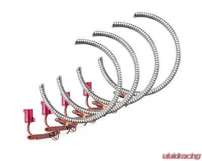 Oracle Lighting LED Surface Mount Headlight Halo Kit Red Color Dodge Challenger 2015-2023 - 3990-003