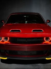 Oracle Lighting LED Surface Mount Headlight Halo Kit Red Color Dodge Challenger 2015-2023                                     - 3990-003 - Image 3
