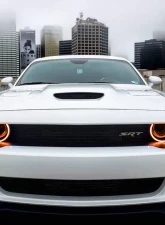 Oracle Lighting LED Surface Mount Headlight Halo Kit Amber Color Dodge Challenger 2015-2023                                     - 3990-005 - Image 3