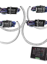 Oracle Lighting ColorSHIFT LED Surface Mount Headlight Halo Kit w/ 2.0 Controller Dodge Challenger 2015-2023                                     - 3990-333 - Image 19