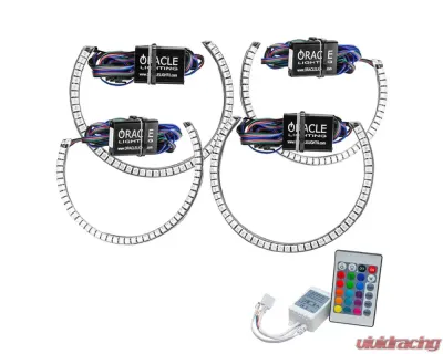 Oracle Lighting ColorSHIFT LED Surface Mount Headlight Halo Kit w/ Simple Controller Dodge Challenger 2015-2023 - 3990-504