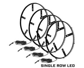 Oracle Lighting 18" Wheels or Smaller ColorSHIFT LED Illuminated Wheel Rings