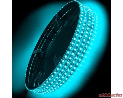 Oracle Lighting 18" Wheels or Smaller ColorSHIFT LED Illuminated Wheel Rings - 4210-334