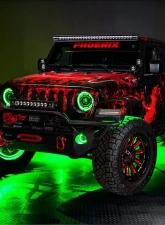 Oracle Lighting 18" Wheels or Smaller ColorSHIFT LED Illuminated Wheel Rings                                     - 4210-334 - Image 17