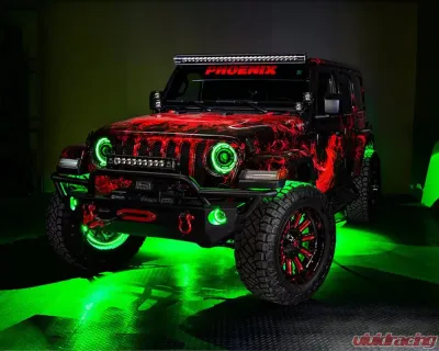 Oracle Lighting 18" Wheels or Smaller ColorSHIFT LED Illuminated Wheel Rings - 4210-334