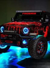 Oracle Lighting 18" Wheels or Smaller ColorSHIFT LED Illuminated Wheel Rings                                     - 4210-334 - Image 20
