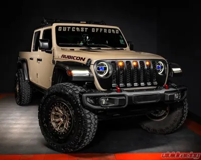 Oracle Lighting Demon Eye ColorSHIFT Projector Illumination Kit Jeep Wrangler JL | Gladiator JT 2018+ - 4511-334