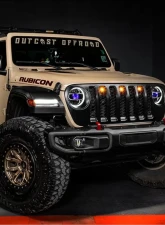 Oracle Lighting Demon Eye ColorSHIFT Projector Illumination Kit Jeep Wrangler JL | Gladiator JT 2018+                                     - 4511-334 - Image 14