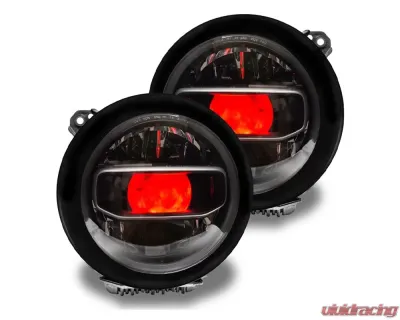 Oracle Lighting Demon Eye ColorSHIFT Projector Illumination Kit Jeep Wrangler JL | Gladiator JT 2018+ - 4511-334