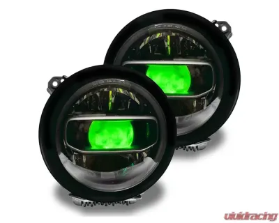 Oracle Lighting Demon Eye ColorSHIFT Projector Illumination Kit Jeep Wrangler JL | Gladiator JT 2018+ - 4511-334