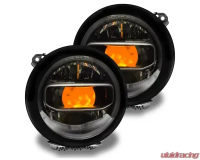 Oracle Lighting Demon Eye ColorSHIFT Projector Illumination Kit Jeep Wrangler JL | Gladiator JT 2018+ - 4511-334
