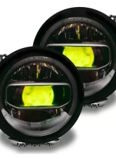 Oracle Lighting Demon Eye ColorSHIFT Projector Illumination Kit Jeep Wrangler JL | Gladiator JT 2018+                                     - 4511-334 - Image 6