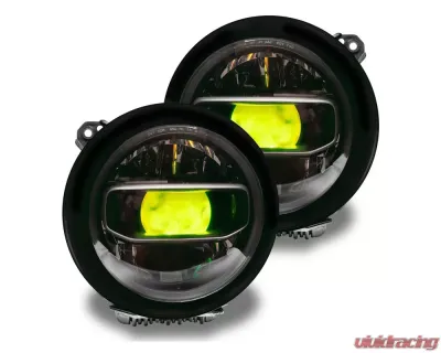 Oracle Lighting Demon Eye ColorSHIFT Projector Illumination Kit Jeep Wrangler JL | Gladiator JT 2018+ - 4511-334