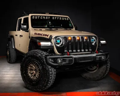 Oracle Lighting Demon Eye ColorSHIFT Projector Illumination Kit Jeep Wrangler JL | Gladiator JT 2018+ - 4511-334
