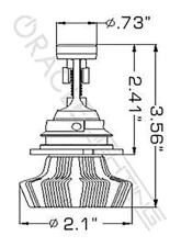 Oracle Lighting 9004 4,000 Lumen LED Headlight Bulbs (Pair)                                     - 5238-001 - Image 4