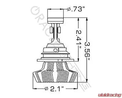 Oracle Lighting 9004 4,000 Lumen LED Headlight Bulbs (Pair) - 5238-001