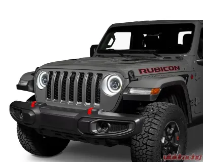 Oracle Lighting 7 Inch High Powered LED Headlights (Pair) White Jeep Wrangler JL | Gladiator JT 2018+ - 5769J-001