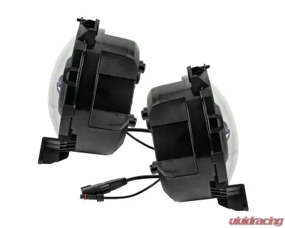 Oracle Lighting Graphite Metallic Oculus BI-LED Projector Headlights Jeep Wrangler JL | Gladiator JT 2018-2024 - 5839-504-PAU