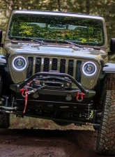 Oracle Lighting Graphite Metallic Oculus BI-LED Projector Headlights Jeep Wrangler JL | Gladiator JT 2018-2024                                     - 5839-504-PAU - Image 14