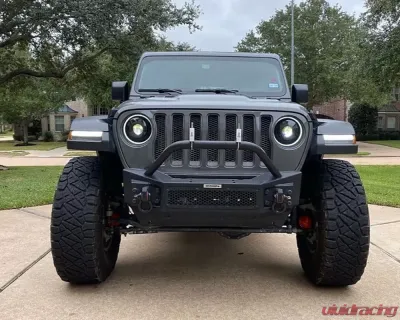 Oracle Lighting Graphite Metallic Oculus BI-LED Projector Headlights Jeep Wrangler JL | Gladiator JT 2018-2024 - 5839-504-PAU