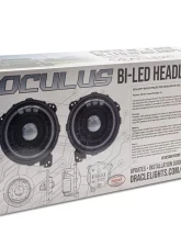 Oracle Lighting Graphite Metallic Oculus BI-LED Projector Headlights Jeep Wrangler JL | Gladiator JT 2018-2024                                     - 5839-504-PAU - Image 9