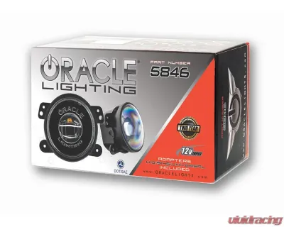 Oracle Lighting Dynamic ColorSHIFT High Performance 20W LED Fog Lights Jeep Wrangler JK | JL | Gladiator JT 2007-2020 - 5846-332