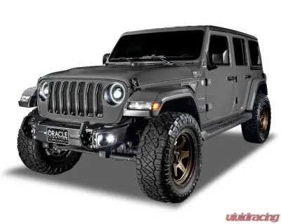 Oracle Lighting Dynamic ColorSHIFT High Performance 20W LED Fog Lights Jeep Wrangler JK | JL | Gladiator JT 2007-2020 - 5846-332