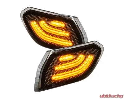Oracle Lighting Smoked Lens LED Front Sidemarkers Jeep Wrangler JL 2018-2020 - 5853-504