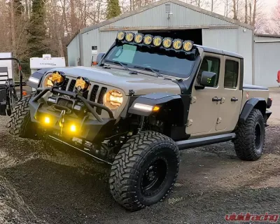 Oracle Lighting Smoked Lens LED Front Sidemarkers Jeep Wrangler JL 2018-2020 - 5853-504