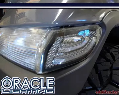 Oracle Lighting Smoked Lens LED Front Sidemarkers Jeep Wrangler JL 2018-2020 - 5853-504